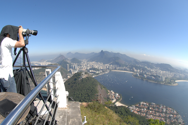 Shooting from the Sugarloaf - right view